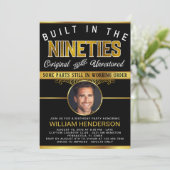 Mannen Funny Birthday Gebouwd in de jaren '90 Kaart (Staand voorkant)