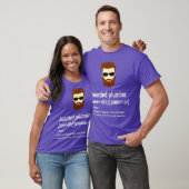 Mannen Funny Brown Beard Plumber Gift for Men Son T-shirt (Unisex)