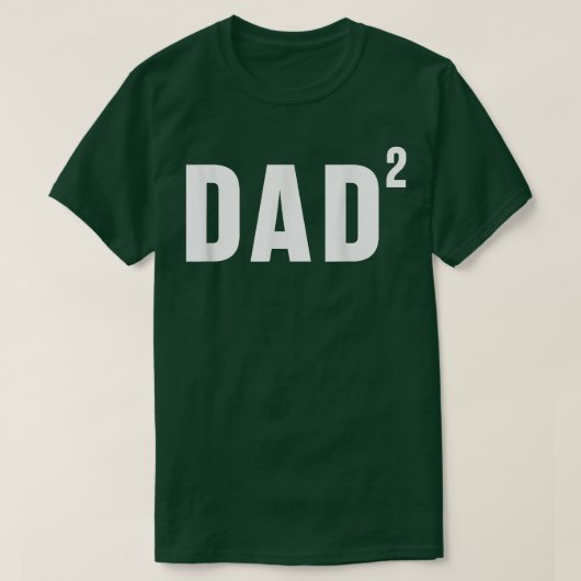 Mannen Funny Dad Day 2 Zwangerschap T-shirt (Design voorkant)