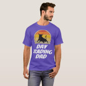 Mannen Funny Day Trading Dad Shirt Stock Trader (Voorkant volledig)