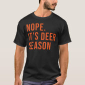Mannen Funny Deer Hunting Shirt (Voorkant)