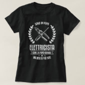 Mannen funny Electrical Engineering Quote voor ele T-shirt (Design voorkant)