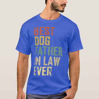 Mannen Funny Father Day Beste Dog Vader ooit in de T-shirt