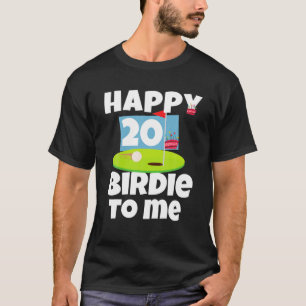 Mannen Funny Golf-kleding voor mannen 20e verjaard T-shirt