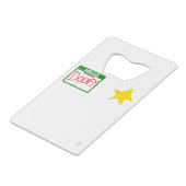 Mannen Funny Halloween officier t-shirt - doofy co Creditkaart Flessenopener (Voorkant Gekanteld)