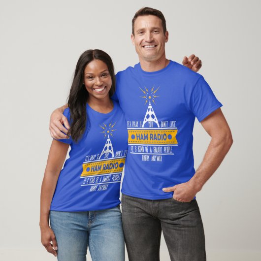 Mannen Funny Ham Radio Operator Gift T-shirt (Unisex)