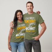 Mannen Funny Machinist Operator  Fathers T-shirt (Unisex)