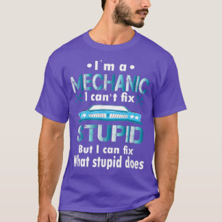 Mannen funny Mechanic Quote I am a Mechanic Mec T-shirt