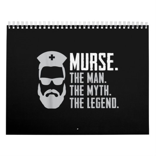 Mannen Funny Murse Kalender (Hoes)