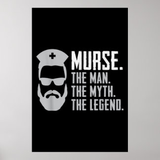 Mannen Funny Murse Poster