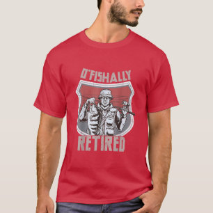 Mannen Funny Ofish Reberekend Gifts Mannen in rust T-shirt