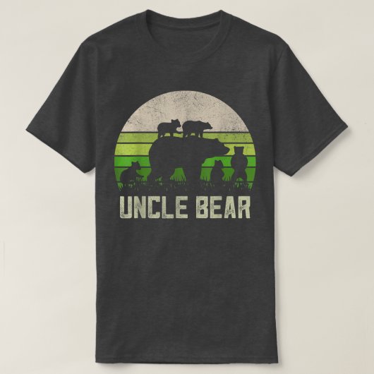 Mannen Funny Oom Beer Shirten uit Niece & Nephew, T-shirt (Design voorkant)