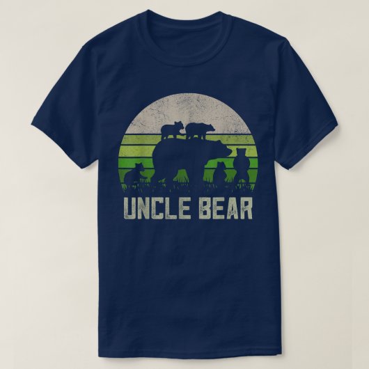 Mannen Funny Oom Beer Shirten uit Niece & Nephew, T-shirt (Design voorkant)