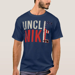 Mannen Funny oom Mike voor mannen cadeau T-shirt