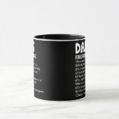 Mannen Funny Pap's favoriete Gezegden Vaderdag Mok (Midden)