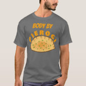 Mannen Funny Pierogi Pools T-shirt (Voorkant)