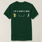 Mannen Funny Running Graphic Marathon Runner Jogge T-shirt (Design voorkant)