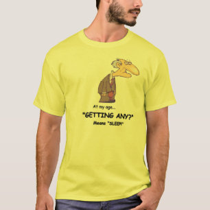 Mannen Funny Senior Citizen T-shirt