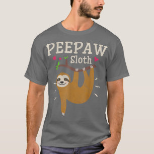 Mannen Funny Sloth Graphic Humor Zoo Dierenvriende T-shirt