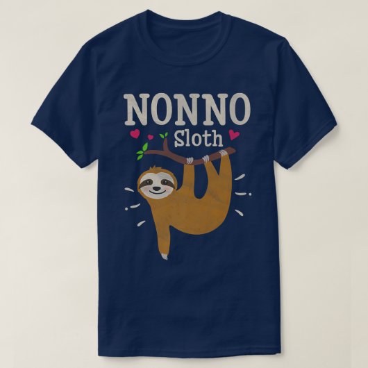 Mannen Funny Sloth Graphic Humor Zoo Dierenvriende T-shirt (Design voorkant)