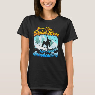 Mannen Funny Snowboard Lover Snowboarding Fan T-shirt