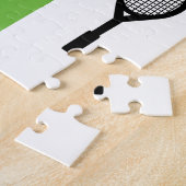 Mannen Funny Tennis Puzzle Legpuzzel (Zijkant)