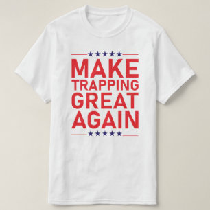 Mannen Funny Trapping Shirt Gift for Trappers