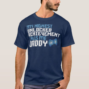 Mannen Funny Vaderdag voor Gamer Dad Video Game T-shirt