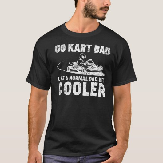 Mannen gaan een normale pap als een gewone pappa m t-shirt (Voorkant)