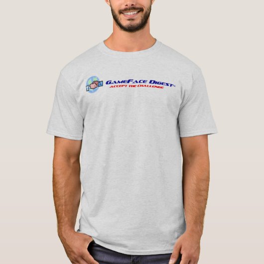 Mannen GameFace Digest-T-shirt T-shirt (Voorkant)