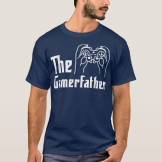 Mannen gamer pa Video Game Player Computer Games F T-shirt