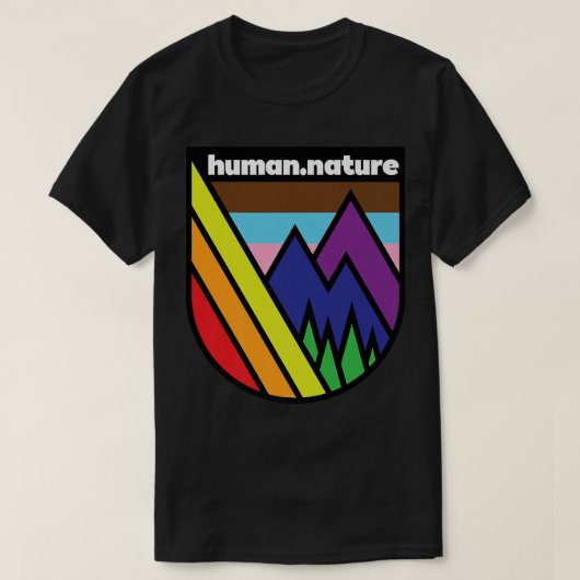 Mannen Gay Hiking shirt - LGBTQ+ Queer Pride met M (Design voorkant)