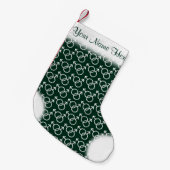 Mannen Gay Pride Stocking Custom Love Stocking Kleine Kerstsok (Voorkant (Hangend))