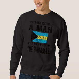 Mannen Geboren in Bahama's Bahamaanse vlag Bahamaa Trui