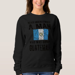 Mannen Geboren in Guatemala Guatemalteekse vlag Gu Trui