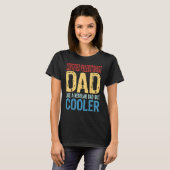 Mannen gecertificeerde flebotomist papa als een ge t-shirt (Voorkant volledig)