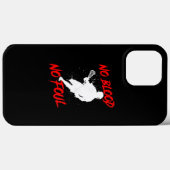 Mannen Geen bloed geen Foul Lacrosse Case-Mate iPhone Case (Achterkant (horizontaal))