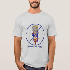 Mannen Geen Dictators T-shirt