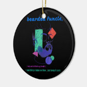 Mannen Gegreneerde Funding Mannen Gifts Keramisch Ornament (Links)