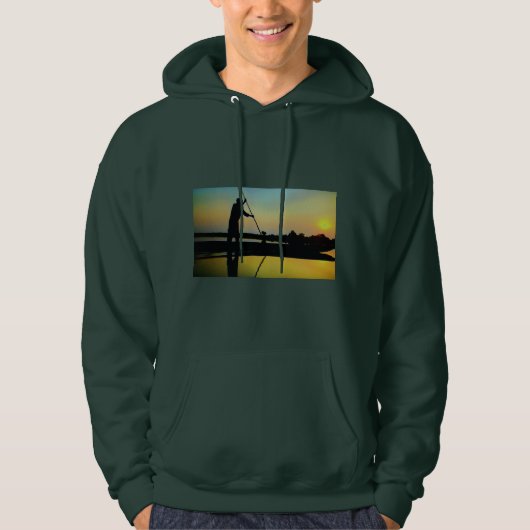 MANNEN GEHOUDEN ZWEEFSELS - REIZIGERS HOODIE (Voorkant)