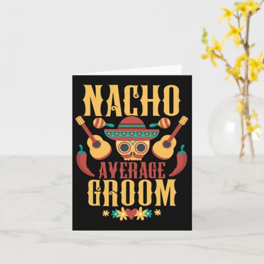 Mannen gemiddelde ligatoom van de nacho-bioscoop kaart (Gele Bloem)