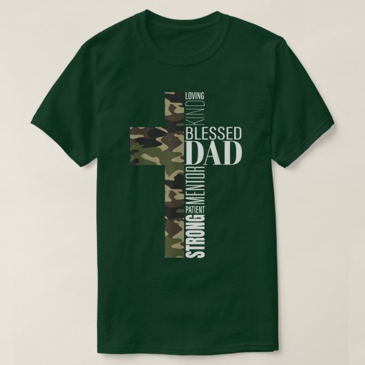 Mannen gemuilde vaders Dag Christelijk Reling T-shirt (Design voorkant)