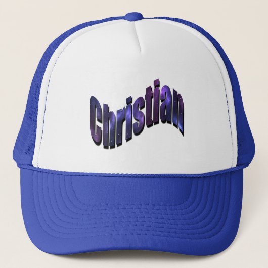 Mannen genaamd Christiaan, Trucker Pet (Voorkant)