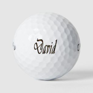 Mannen genaamd David, Golfballen