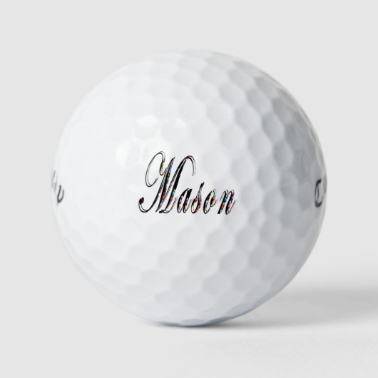 Mannen genaamd Mason, Golfballen (Voorkant)