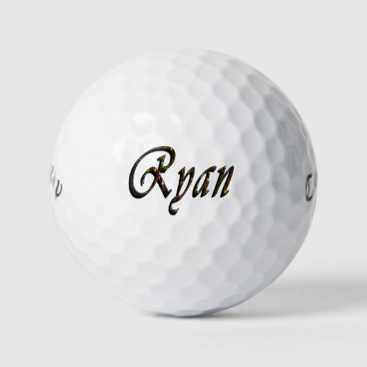 Mannen genaamd Ryan, Golfballen (Voorkant)
