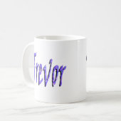 Mannen genaamd Trevor, Koffiemok (Voorkant links)