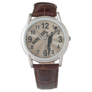 Mannen Gepersonaliseerde basketbalhorloges Horloge