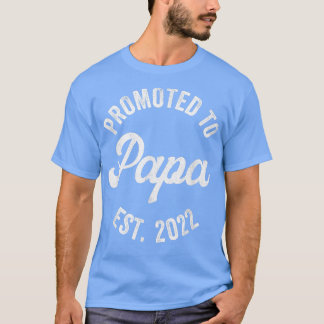 Mannen gepromoot naar Papa's, nieuwe opa zwangersc T-shirt