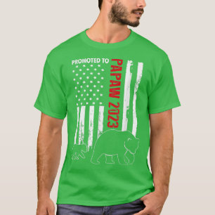 Mannen gepromoot naar Papaw Beer 1 2023 Verwacht D T-shirt